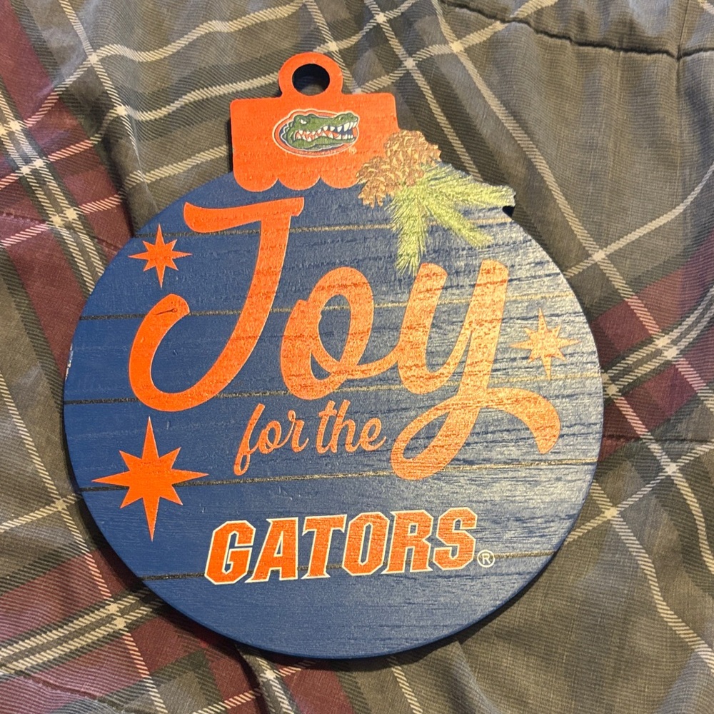 Florida Gators Joy Ornament